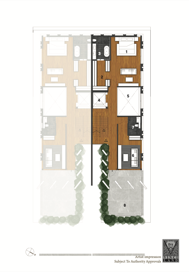 Felicita 6 Bedroom Floor Plan 2